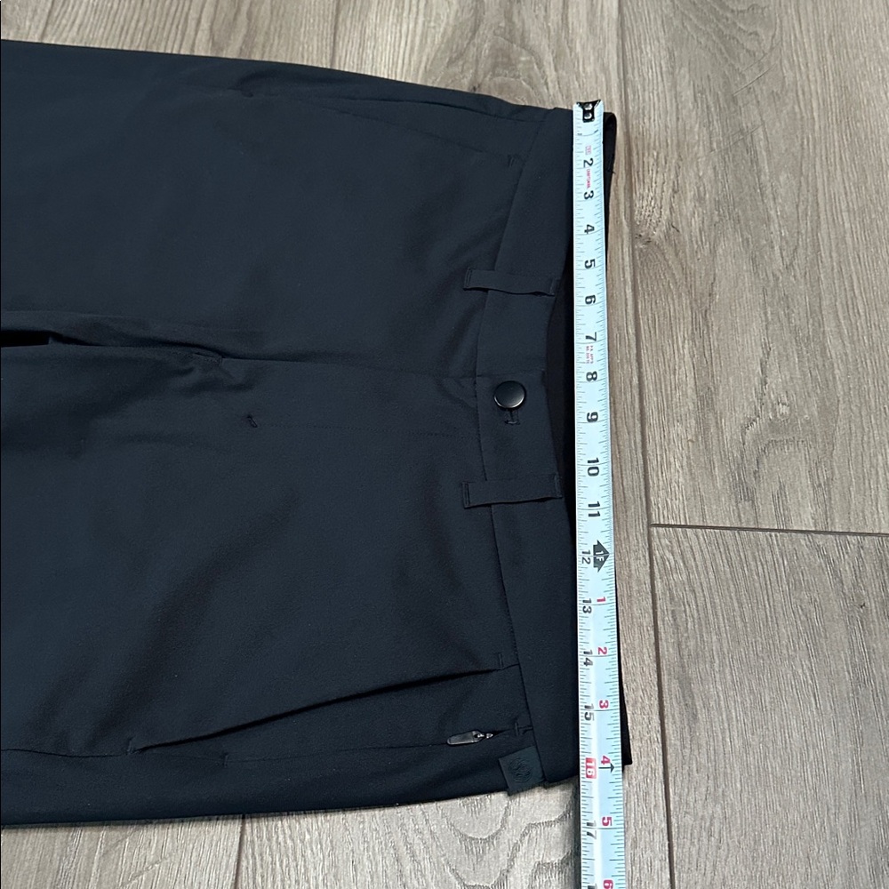 Lululemon 28" Commission Pants Slim Warpstreme Black‎ Office Travel Casual 32 - Picture 11 of 14
